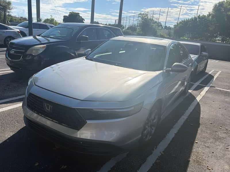 2024 Honda Accord at pickup, driver side